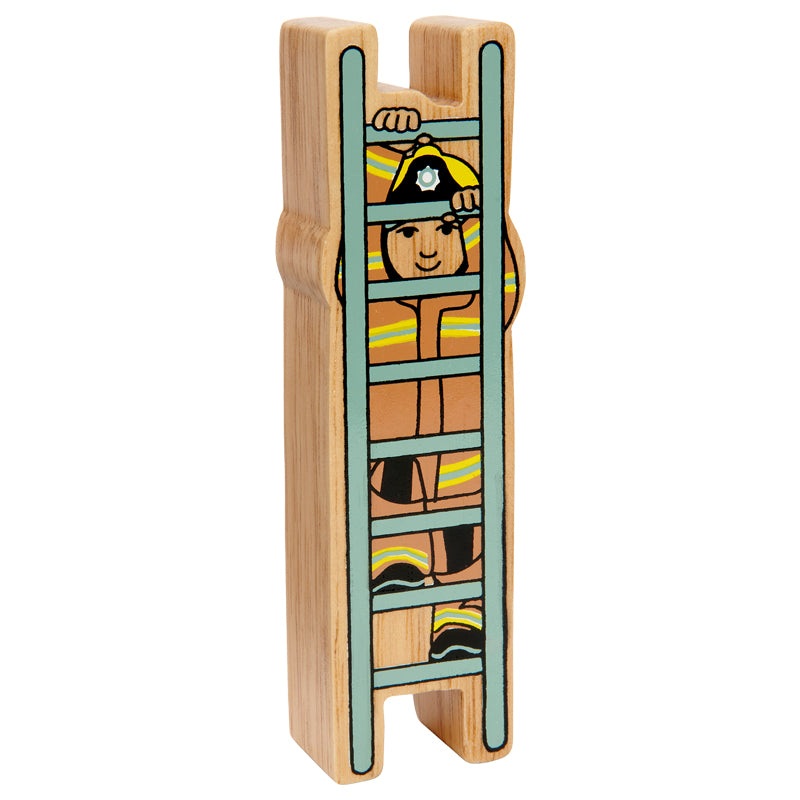 Lanka Kade Natural Brown and Grey Firefighter on Ladder