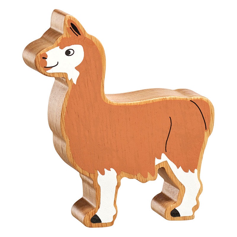Lanka Kade Natural Brown & White Llama