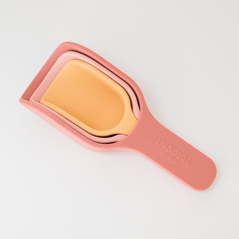 Inspire My Play Nesting Scoop Set - Coral Yellow