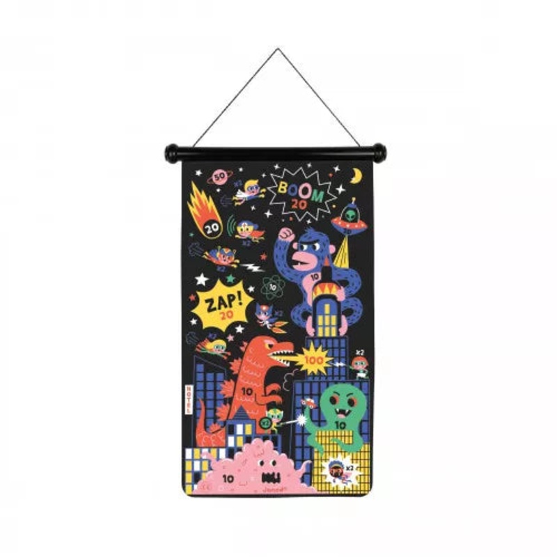 Janod - Magnetic Dart Game Super Heros