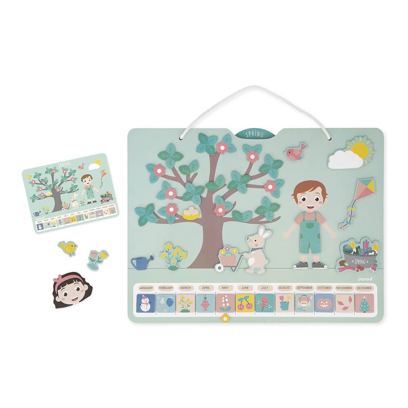 Janod - Seasons Calendar - English Version