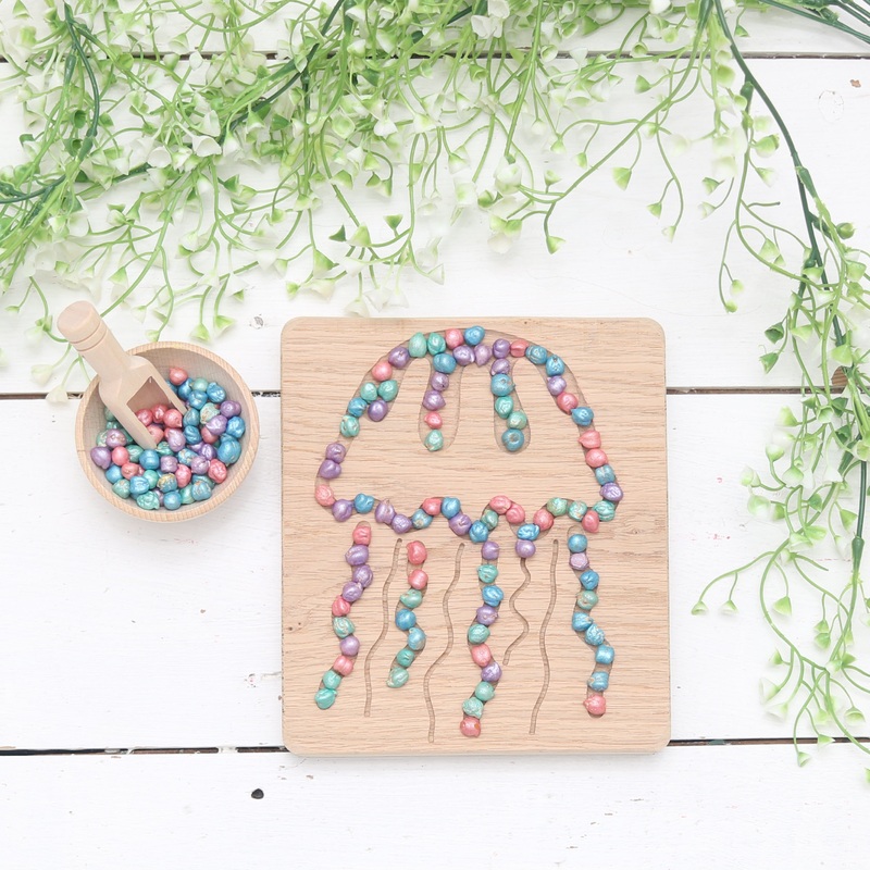 Jellyfish Oak Sensory Board