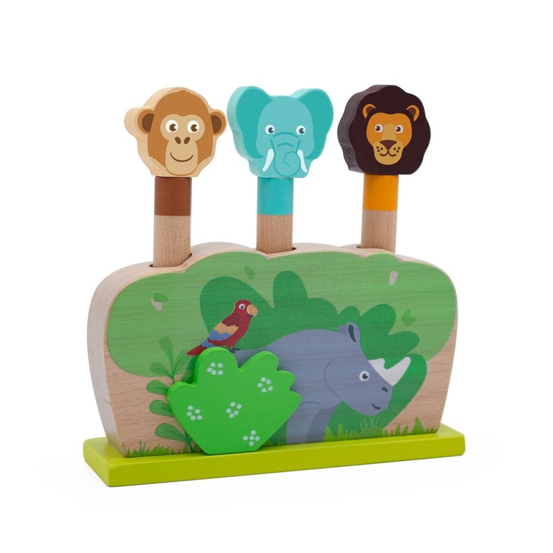 Jumini Safari Pop Up Animals