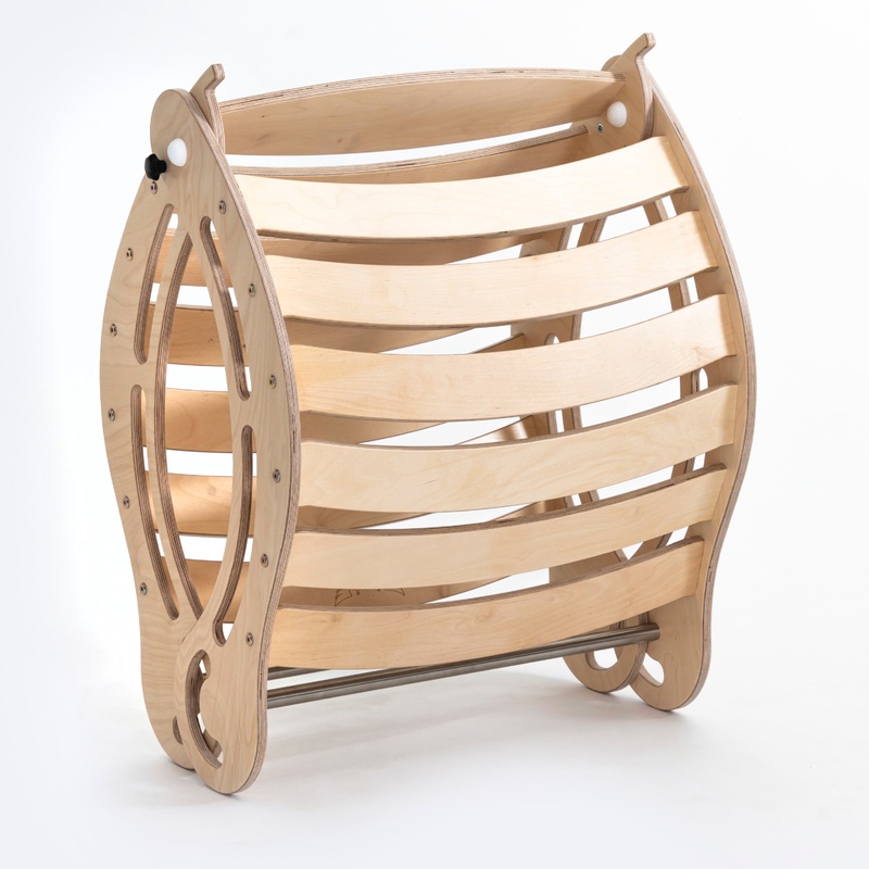 KateHaa FOLDABLE XXL Natural Rocker Age 0-12