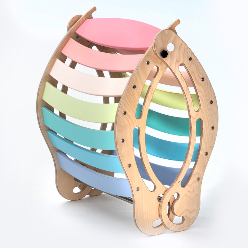 KateHaa FOLDABLE XXL Pastel Rocker Age 0-12
