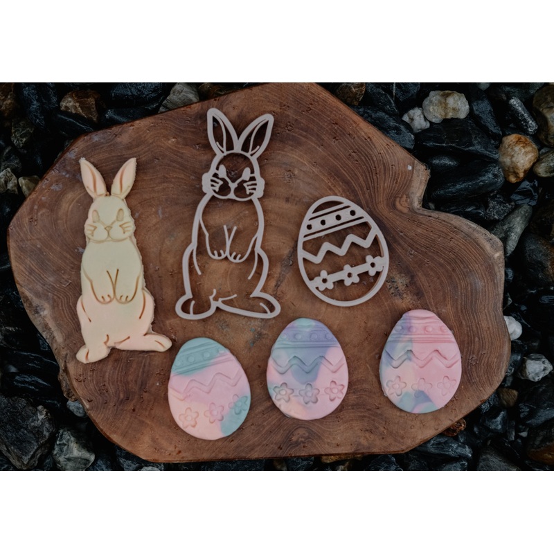Kinfolk Pantry Bunny & Egg Eco Cutter Set