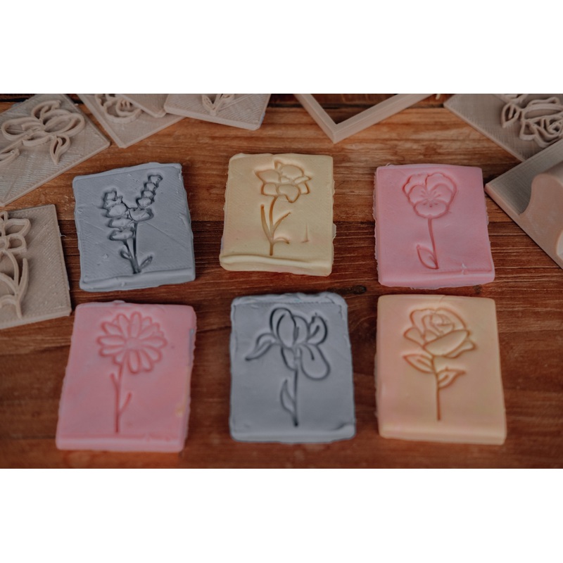 Kinfolk Pantry Flower Eco Stamp Set (No Handle)