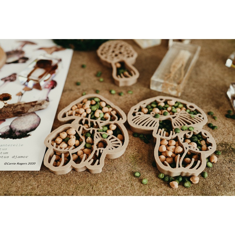 Kinfolk Pantry Mushroom  Eco Cutter Set