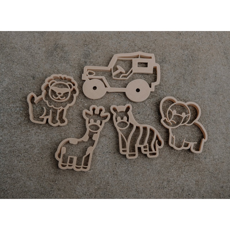 Kinfolk Pantry Safari Eco Cutter Set