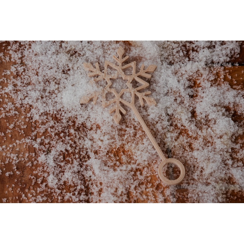 Kinfolk Snowflake Eco Bubble Wand