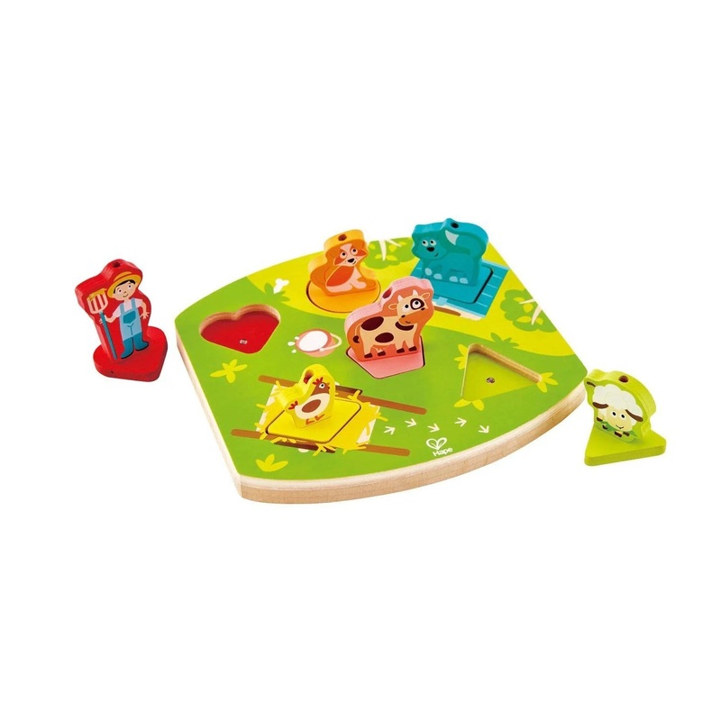 Hape Farmyard Noise Puzzle