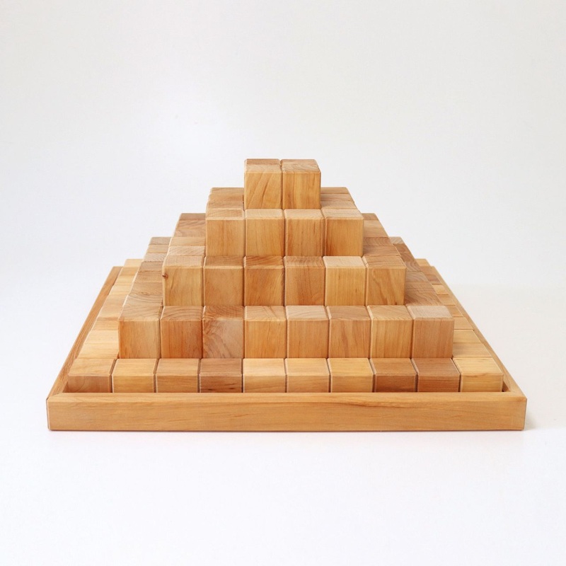 Grimms Large Natural Stepped Pyramid