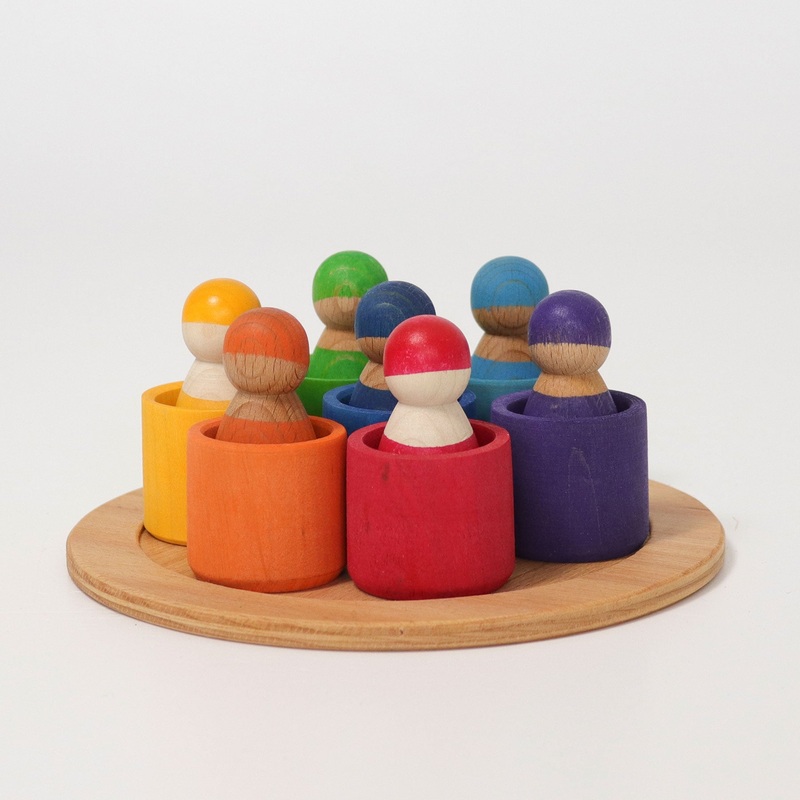 Grimms Seven Friends in Bowls