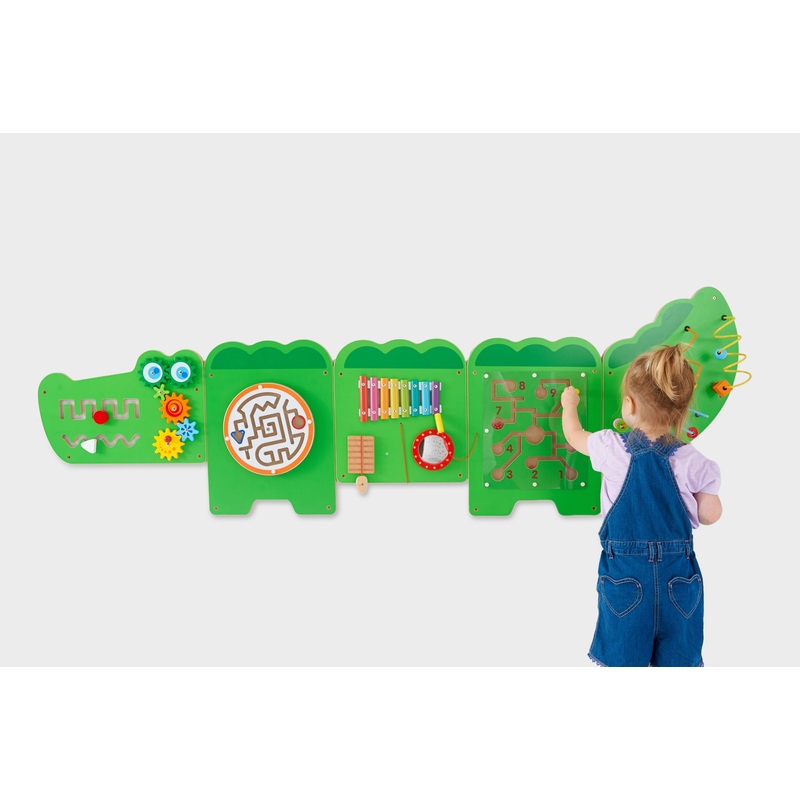 Crocodile Activity Wall Panel - FREE POSTAGE