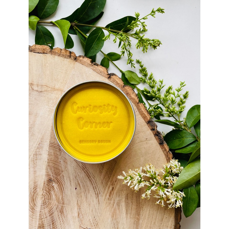 Curiosity Corner Sensory Dough 300g - Buttercup Burst