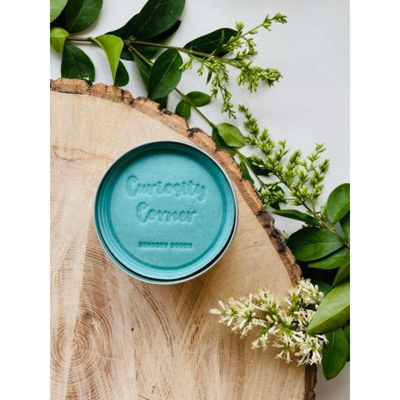 Curiosity Corner Sensory Dough 300g - Lagoon Ripple Blue
