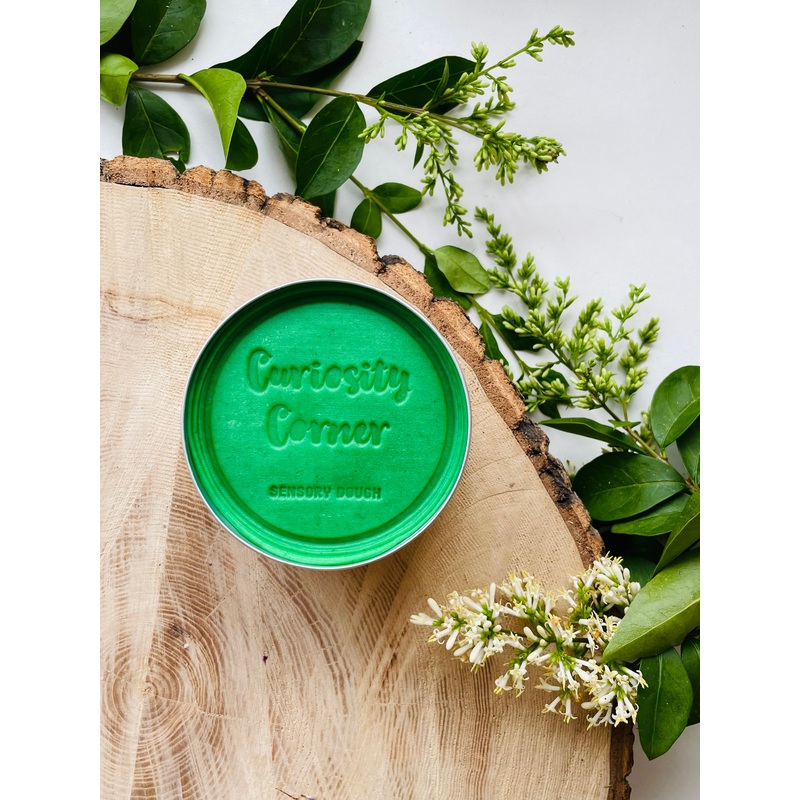Curiosity Corner Sensory Dough 300g - Leaf Zest Green