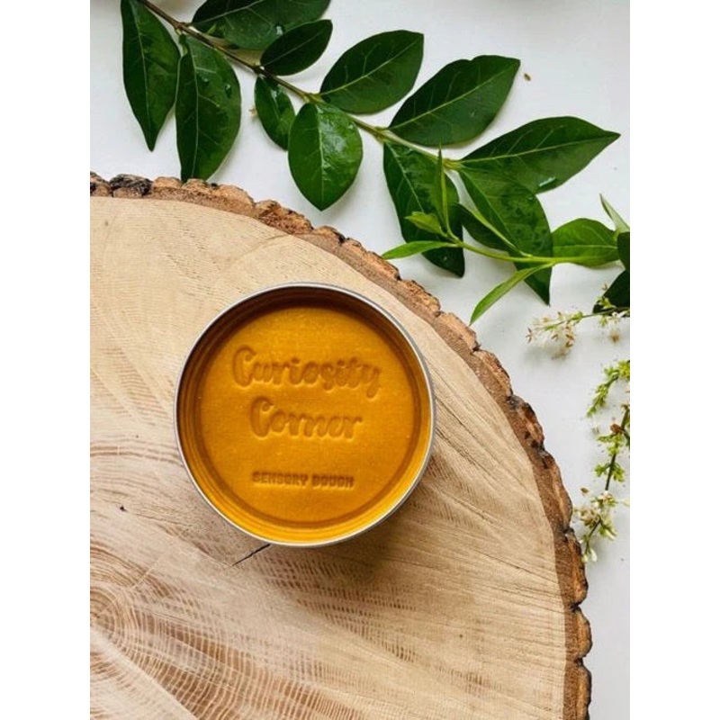 Curiosity Corner Sensory Dough 300g - Mustard Yellow
