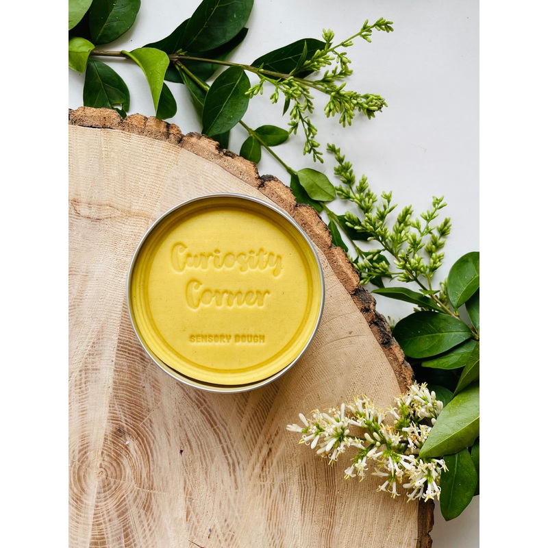 Curiosity Corner Sensory Dough 300g - Soft Citrus Yellow