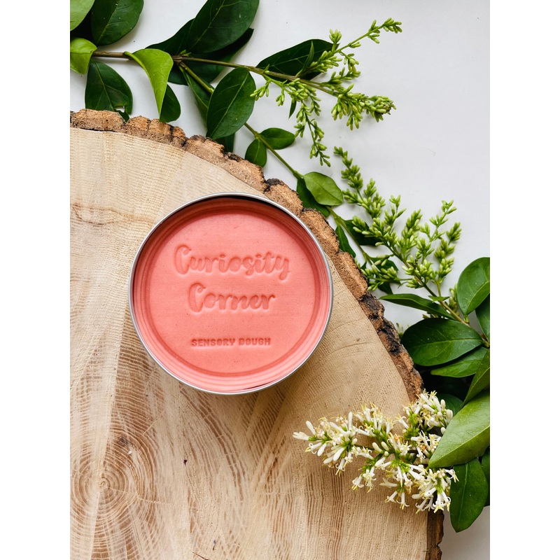 Curiosity Corner Sensory Dough 300g - Spring Rose Pink