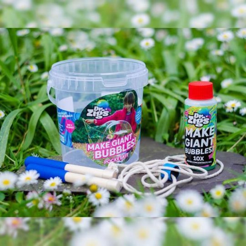 Dr Zigs Giant Bubbles Pocket Kit