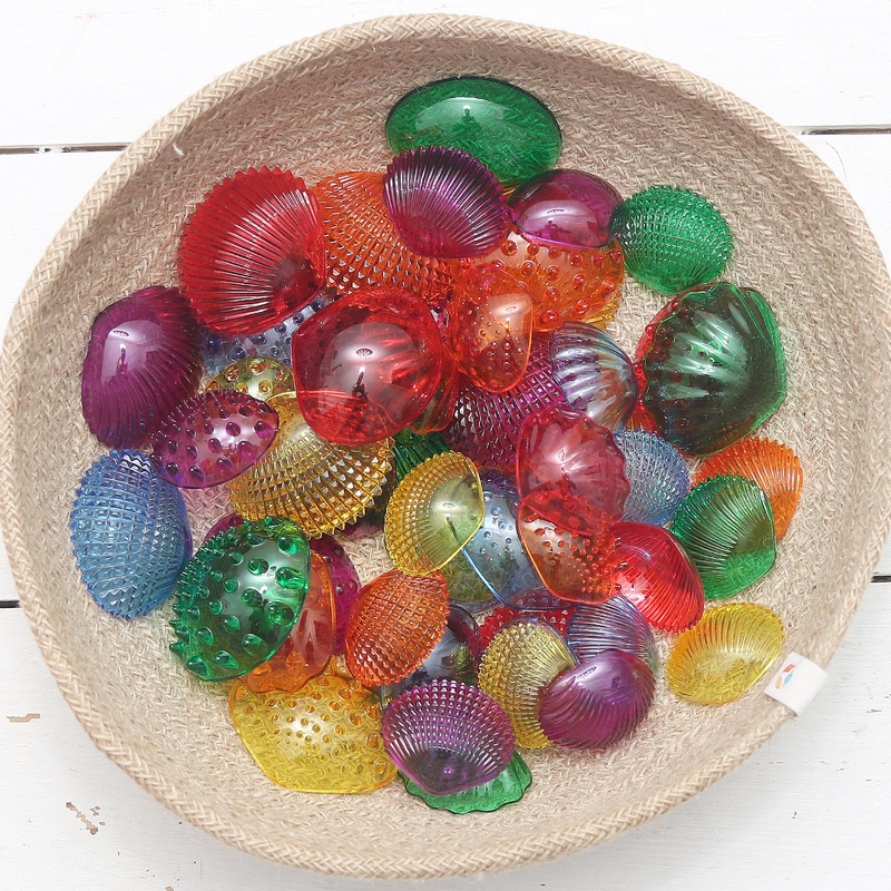 EDX Transparent Tactile Shells - 56 Shells