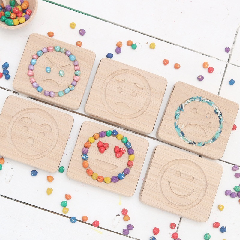 Emotion Sensory Mini Boards Oak - Set of 6