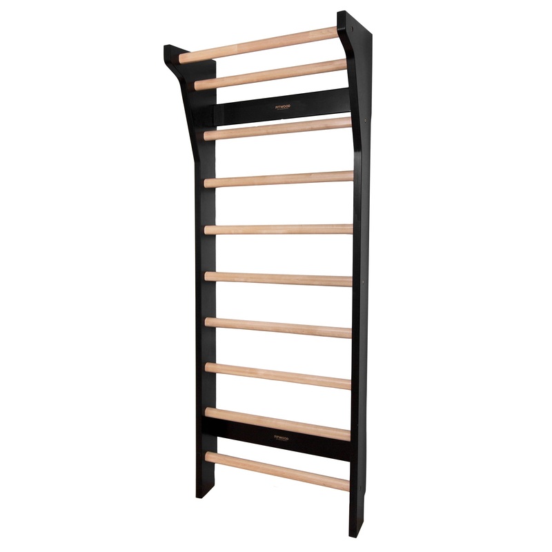 Fitwood Upplyft Mini wall bars Black / Birchwood