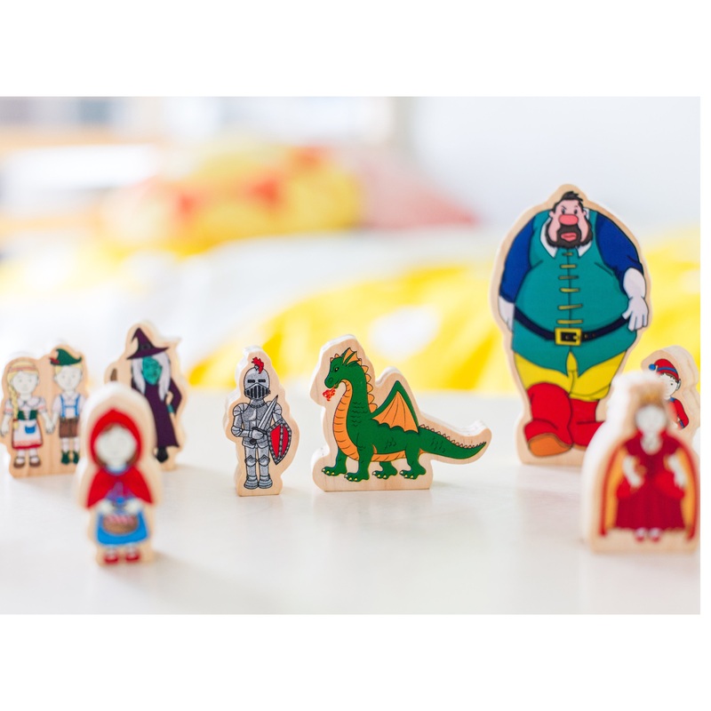 Freckled Frog Fairy Tale Wooden Characters