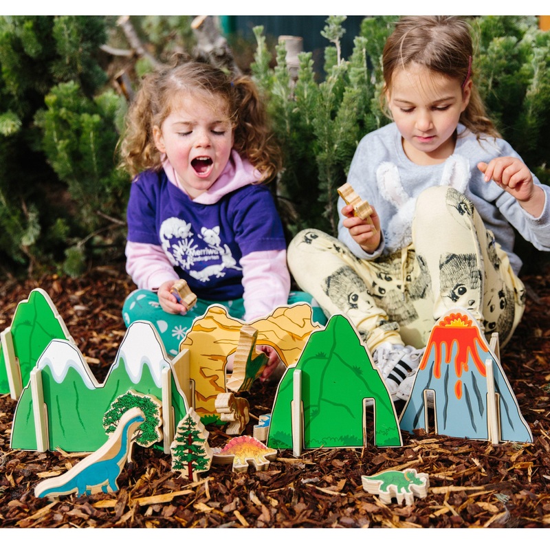 Freckled Frog Happy Architect Dinosaurs