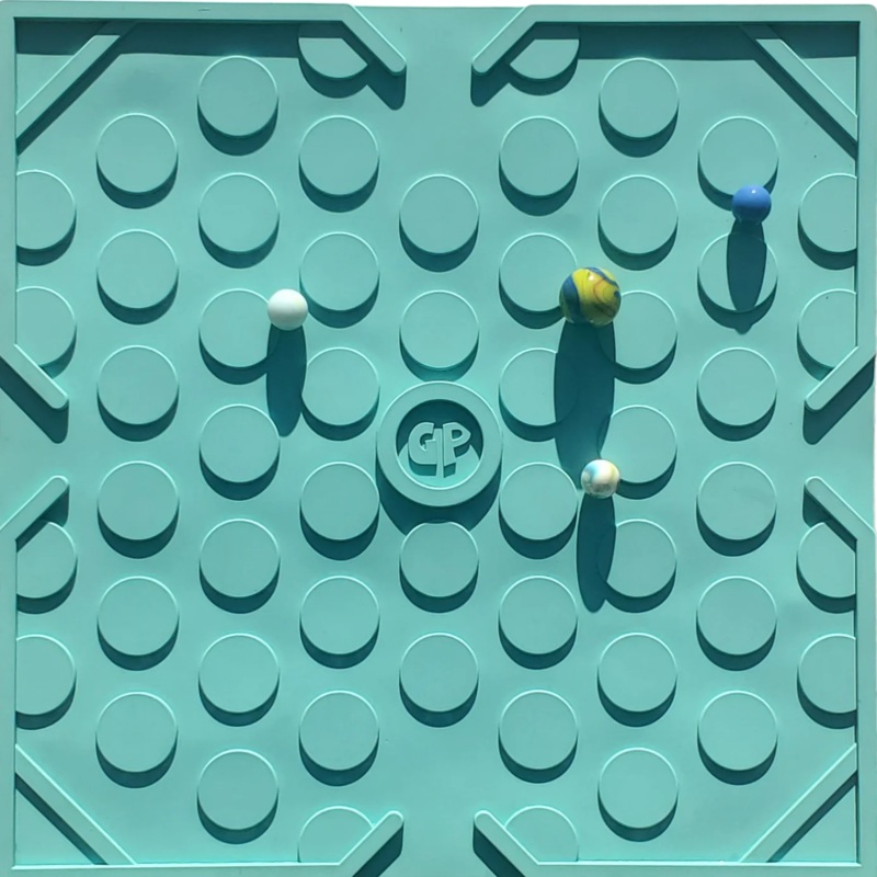 Game Plak - Bubble Turquoise Marble Game