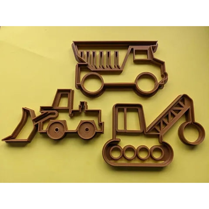Construction Vehicle Dough Cutters
