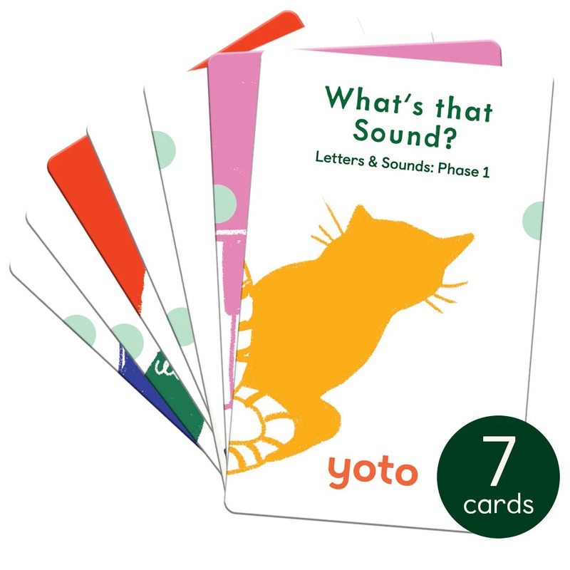 Yoto Audio Card - Phonics: Letters & Sounds: Phase 1