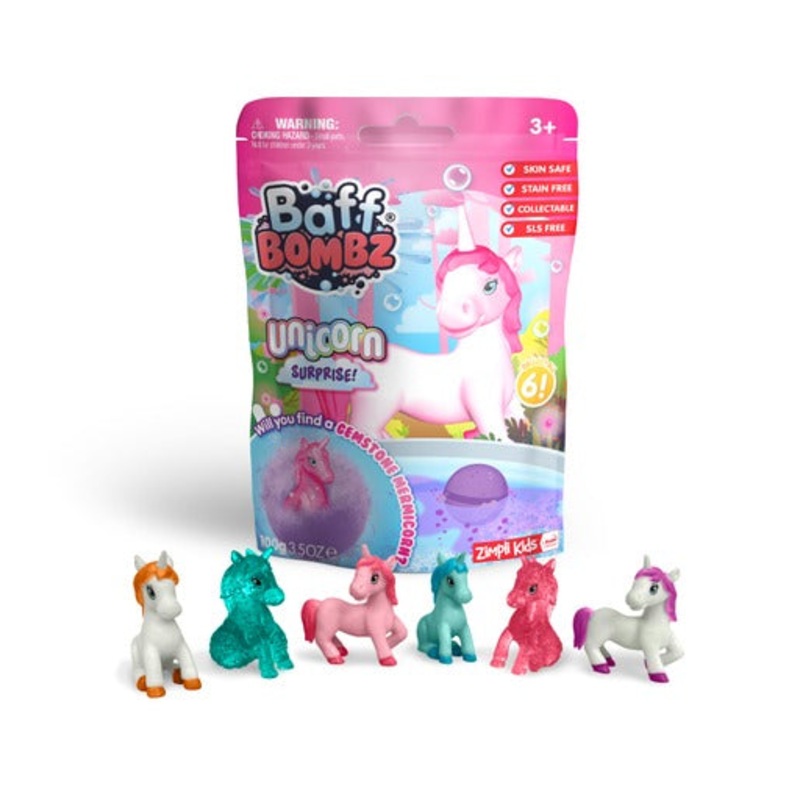 Zimpli Baff Bombz Unicorn Surprise - 100g