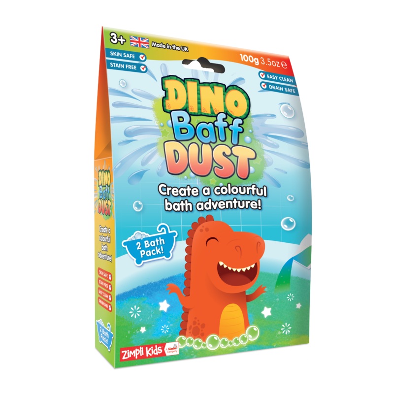 Zimpli Baff Dust Dino - 2 Pack