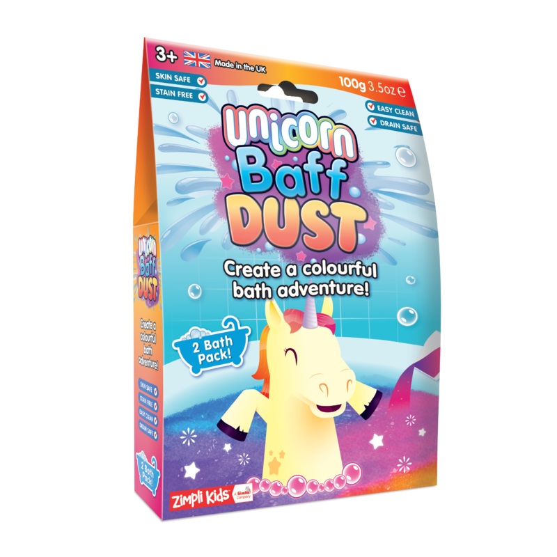Zimpli Baff Dust Unicorn - 2 Pack