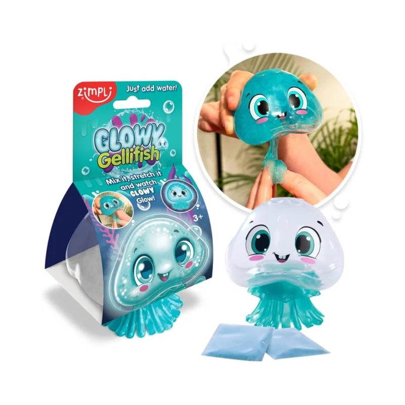 Zimpli Glowy Gellifish - Glow in the Dark