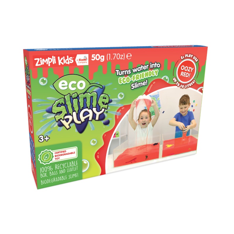 Zimpli Kids Eco Slime Play 50g Red