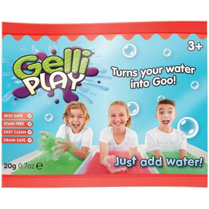 Zimpli Kids Gelli Play Foil Bag 20g Green