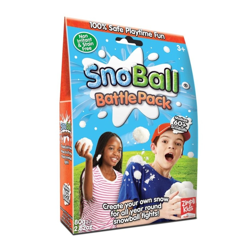Zimpli Kids SnoBall Play Battle Pack 4 Use Pack - 80g
