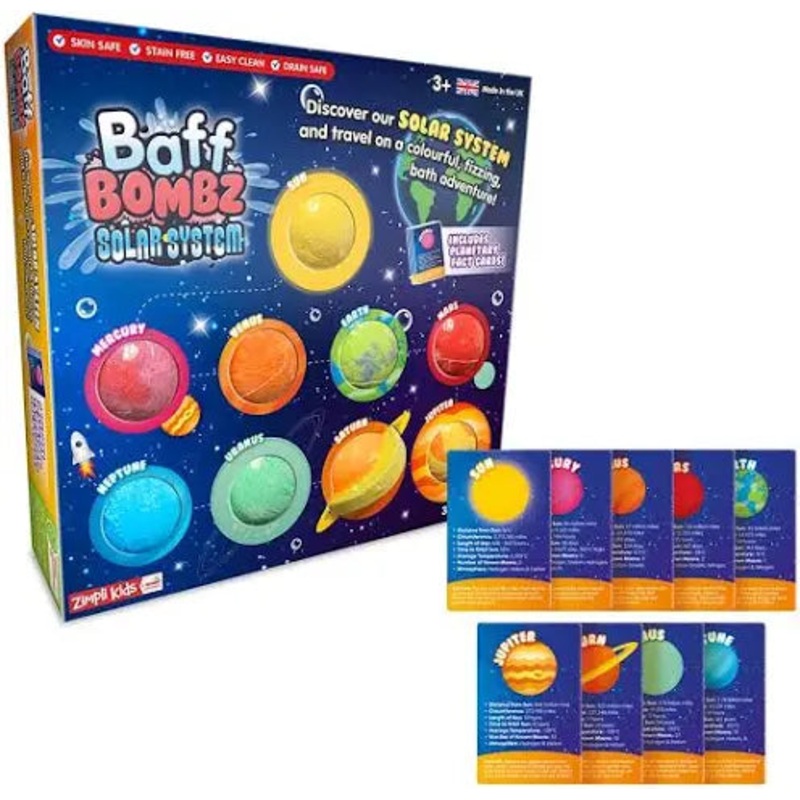Zimpli Kids Solar System Baff Bombz
