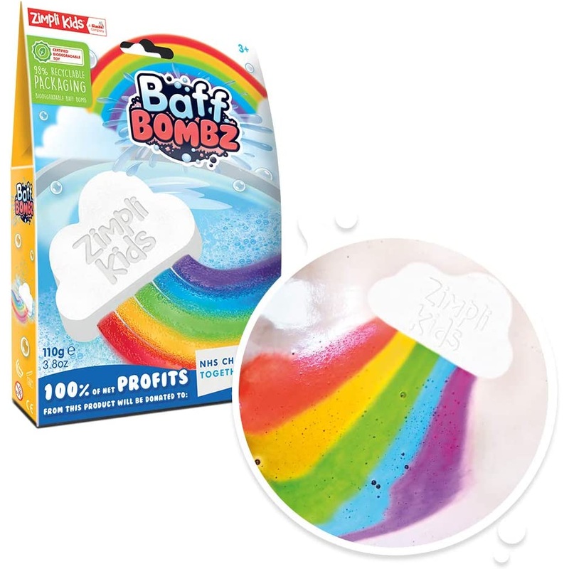 Zimpli Kids Special Effects Baff Bombz - Cloud Rainbow