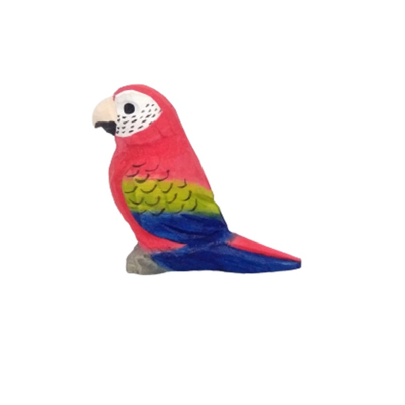 Wudimals Red Parrot