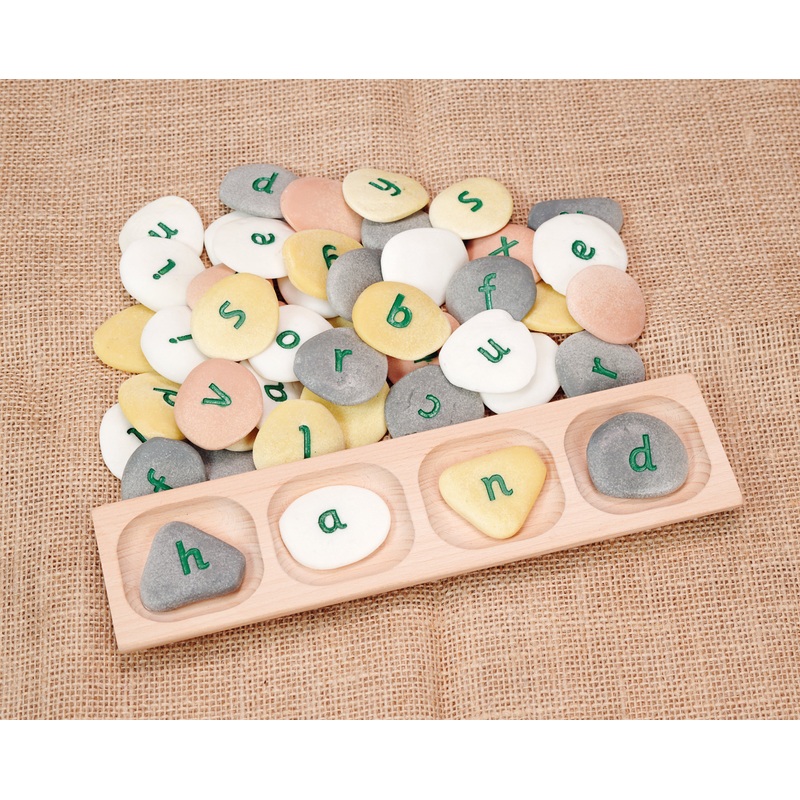 Yellow Door 4 Pebble Word Building Tray