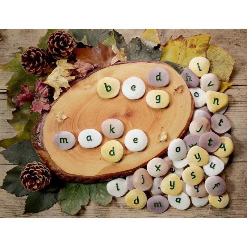 Yellow Door Alphabet Pebbles - Word Building Set