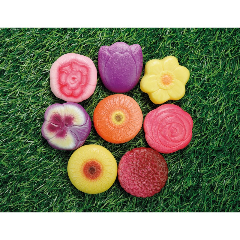 Yellow Door Flowers  Sensory Play Stones