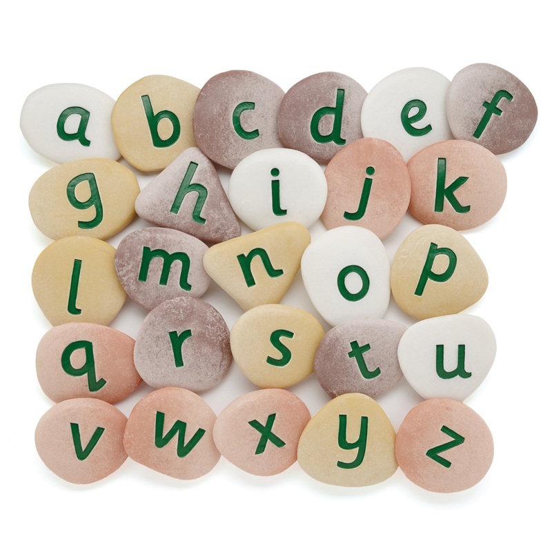 Yellow Door Jumbo Alphabet Pebbles