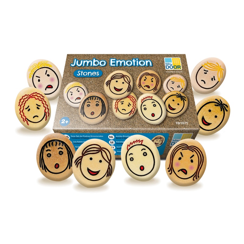 Yellow Door Jumbo Emotion Stones