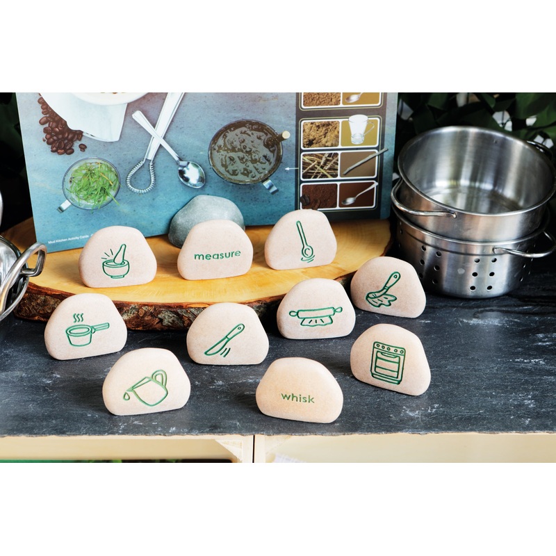 Yellow Door Mud Kitchen Process Stones