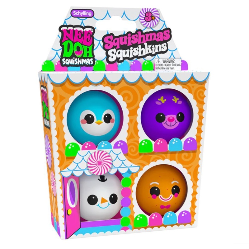 Bigjigs Squishmas Squishkins NeeDoh